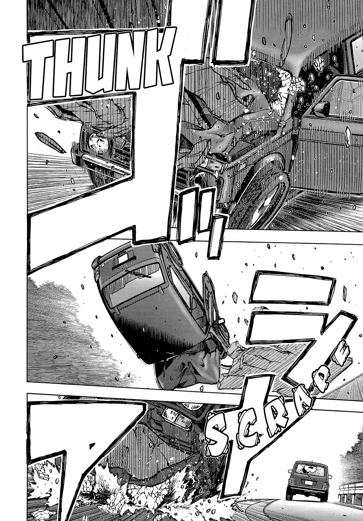 Upotte!! Chapter 106 page 20 - Chapter 106: The long gone peaceful days. A scene from a rainy day.