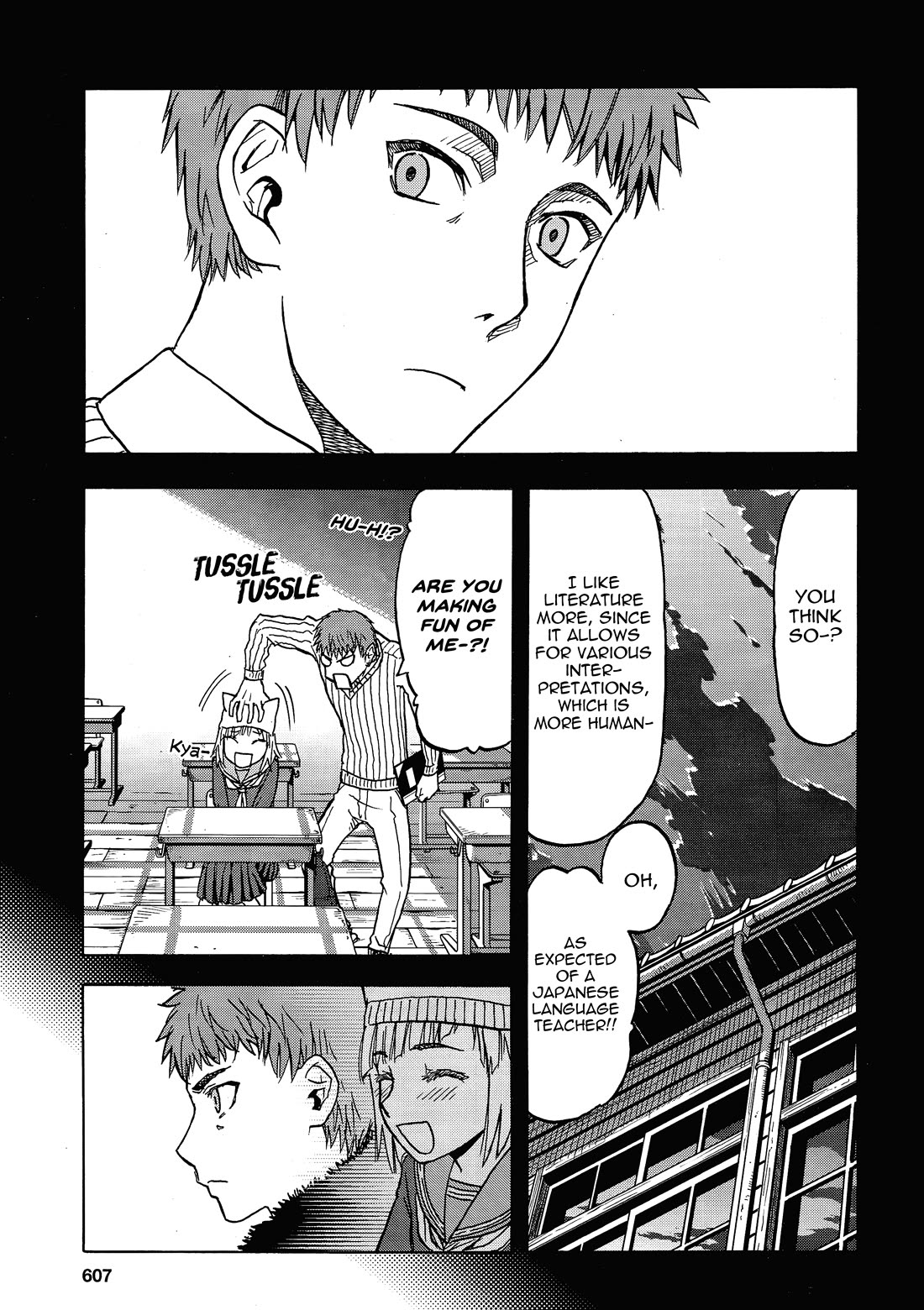Upotte!! Chapter 107 page 11 - Chapter 107: Genkoku, teacher at Seishou Academy, has an encounter with-?