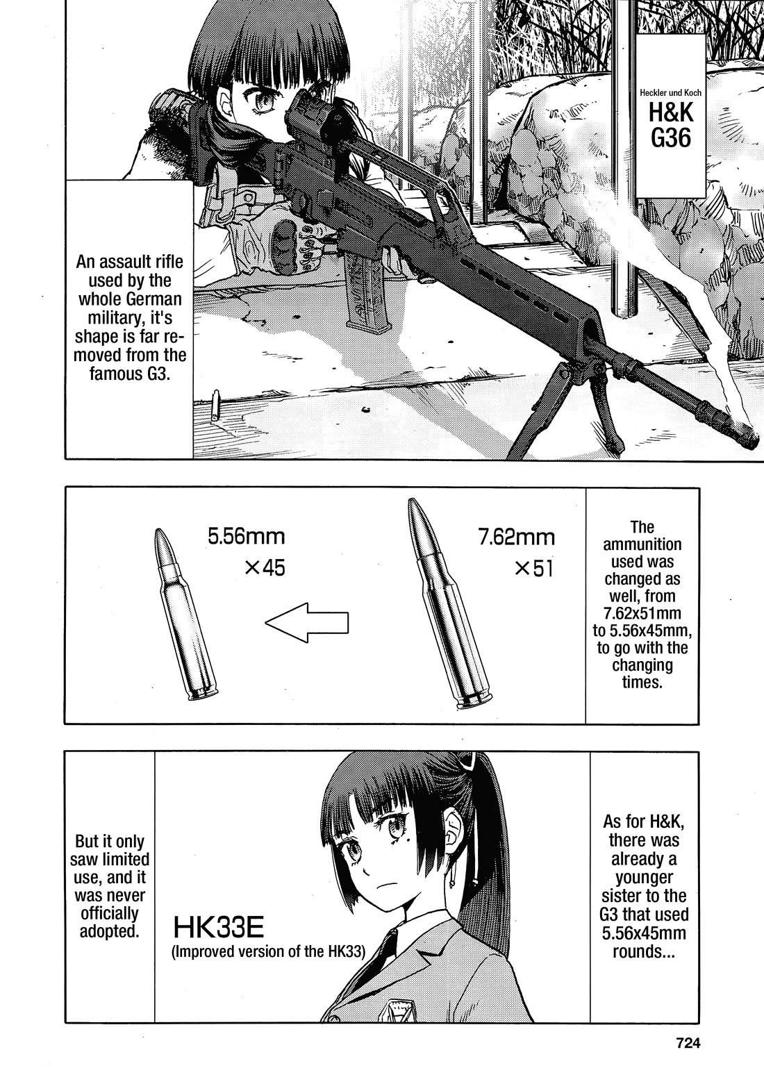 Upotte!! Chapter 108 page 10 - Chapter 108: As for Funco-chan's group, who is heading towards AK47, the leader of Akagane-!?