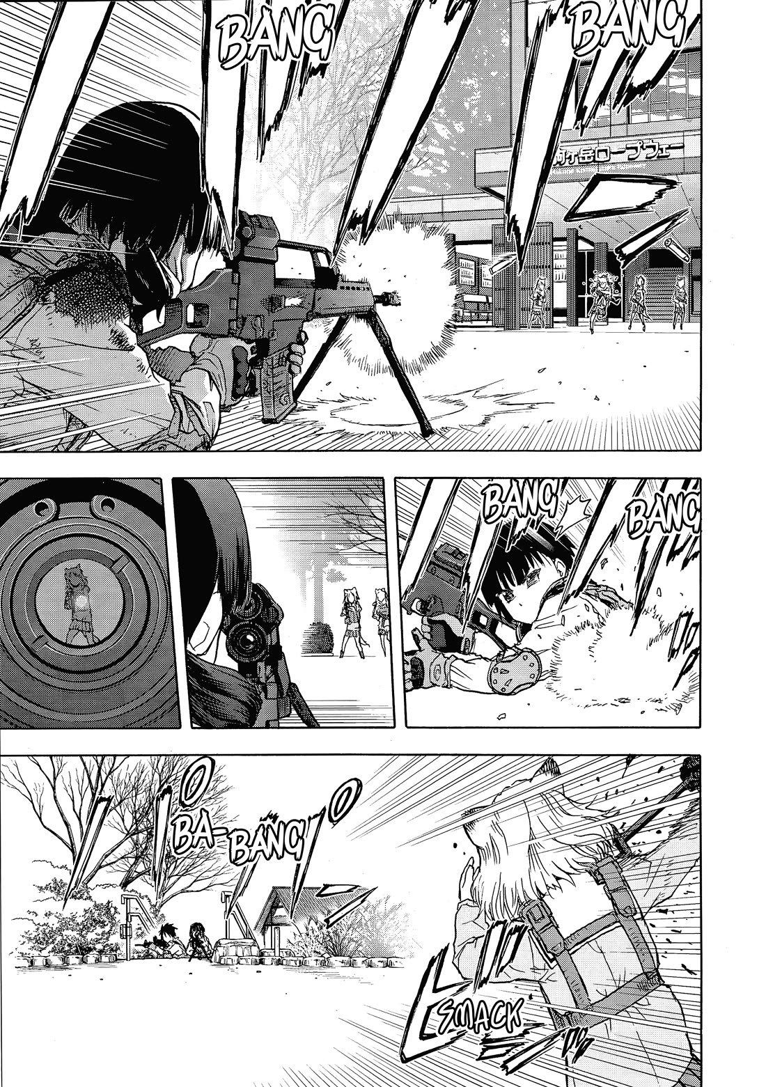 Upotte!! Chapter 108 page 9 - Chapter 108: As for Funco-chan's group, who is heading towards AK47, the leader of Akagane-!?