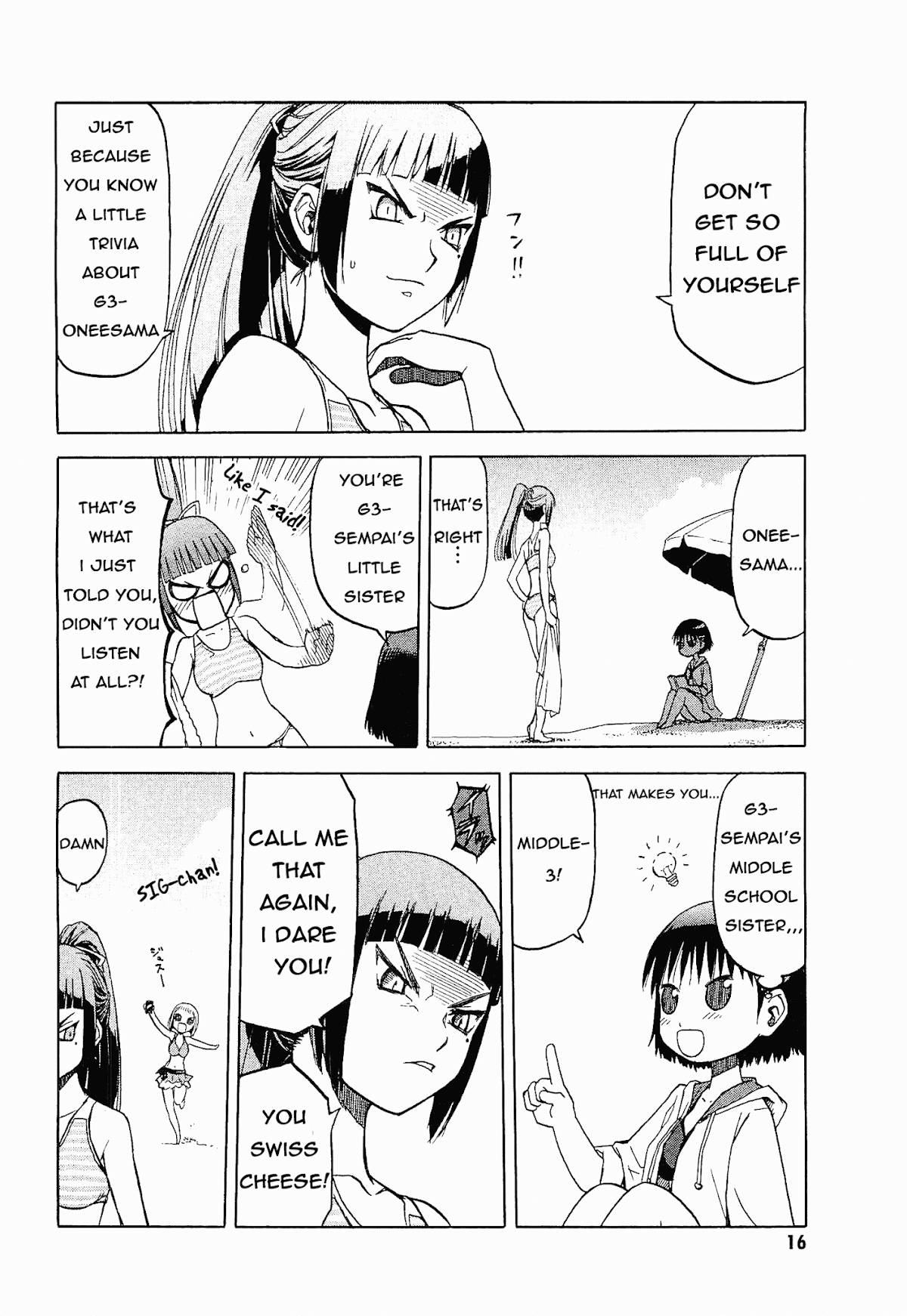 Upotte!! Chapter 20 page 16 - Chapter 20