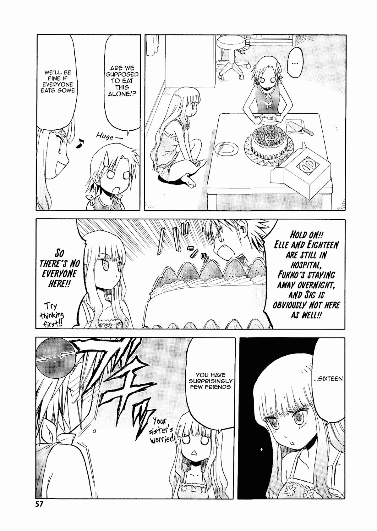 Upotte!! Chapter 28.5 page 3 - Chapter 28.5