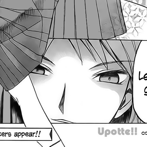 Upotte!! Chapter 4 cover
