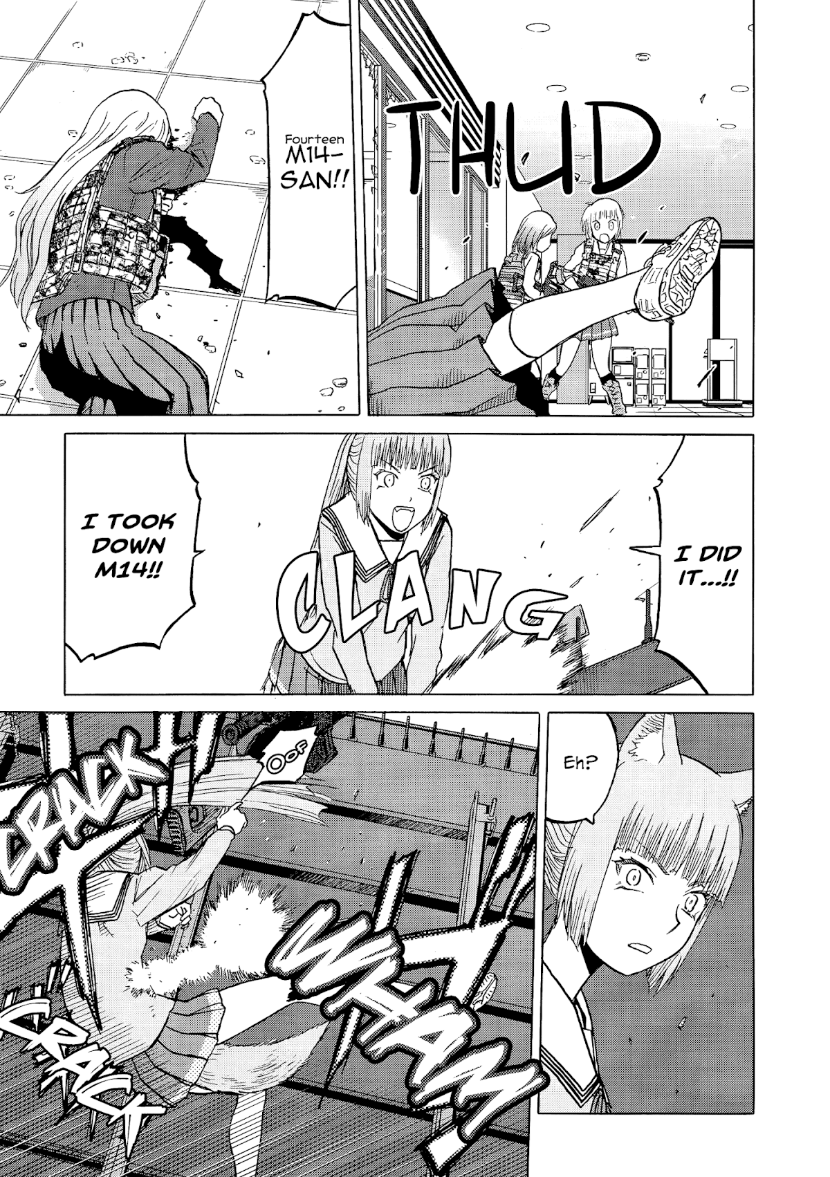 Upotte!! Chapter 87 page 15 - Chapter 87: Facing the decisive battle, thoughts are gathering-!!