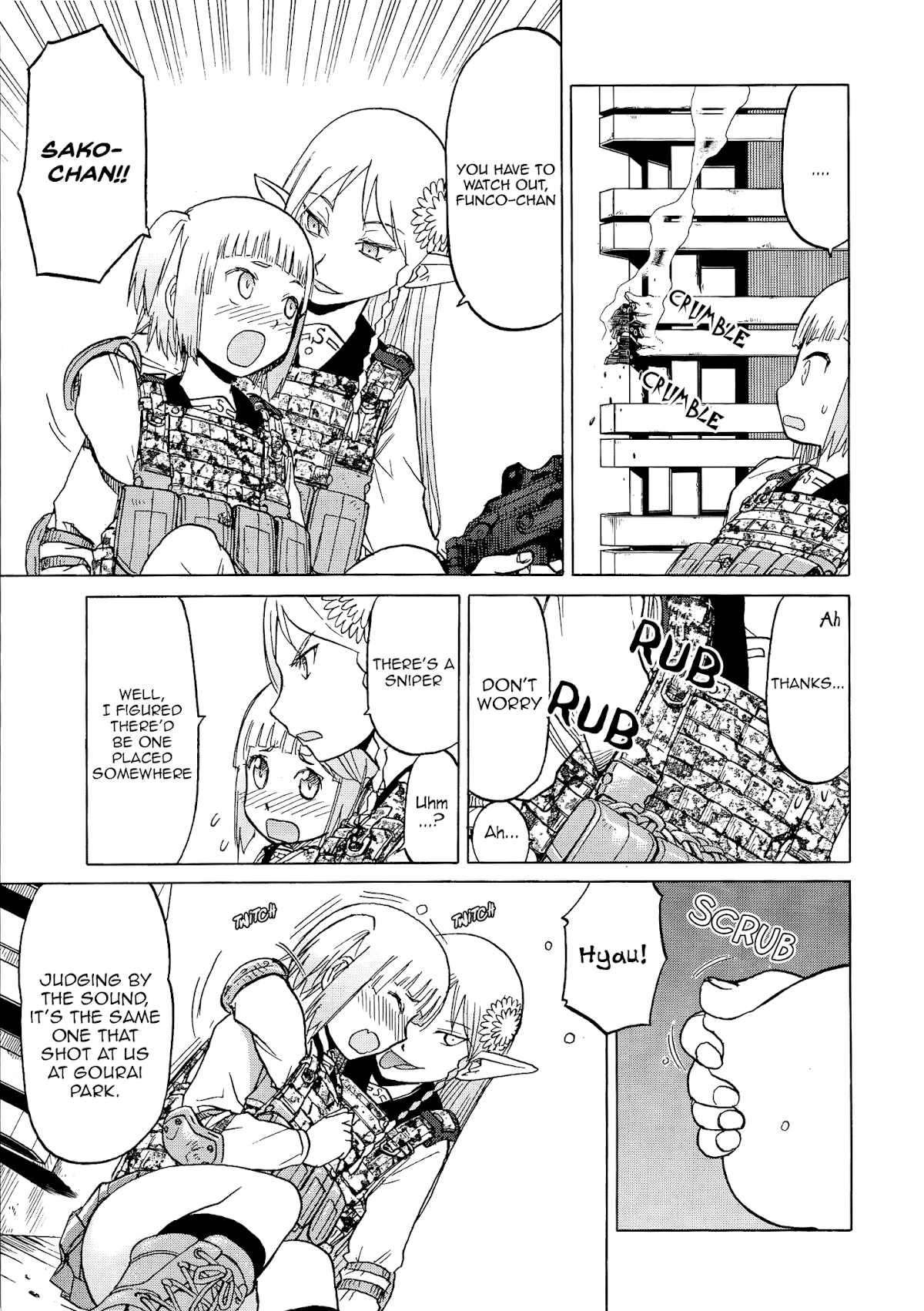 Upotte!! Chapter 87 page 3 - Chapter 87: Facing the decisive battle, thoughts are gathering-!!