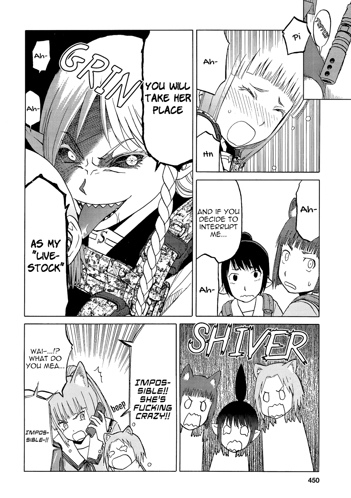 Upotte!! Chapter 87 page 8 - Chapter 87: Facing the decisive battle, thoughts are gathering-!!