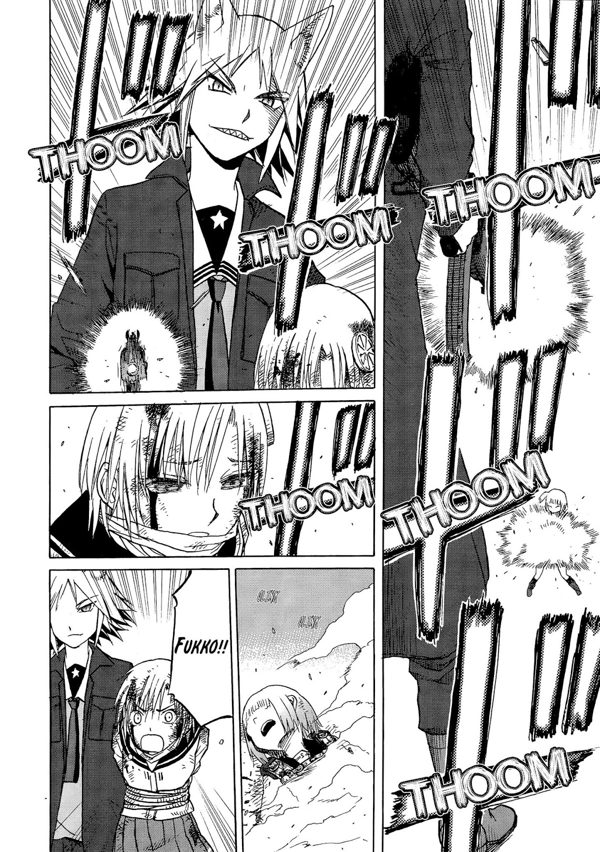 Upotte!! Chapter 89 page 10 - Chapter 89: The Fierce Battle Unfolds at Owakudani! Hopes and Desires collide!!