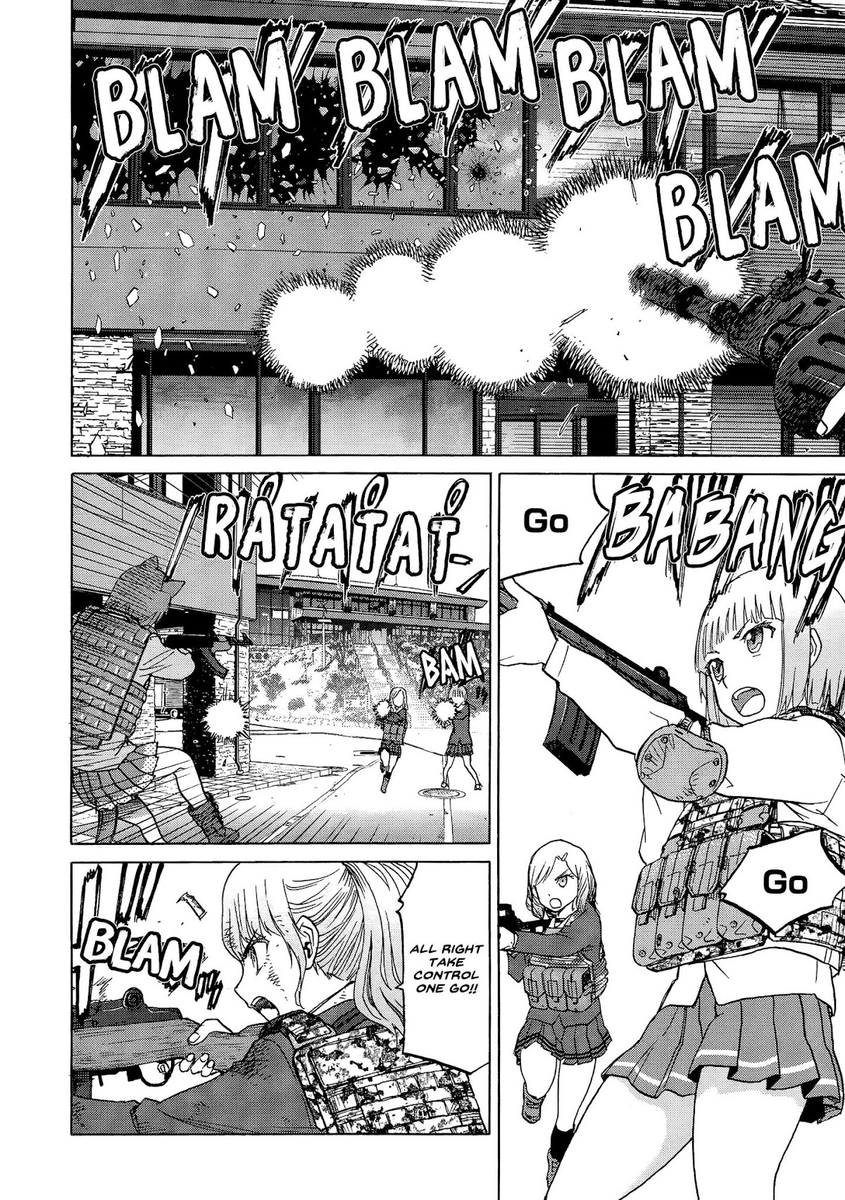 Upotte!! Chapter 89 page 6 - Chapter 89: The Fierce Battle Unfolds at Owakudani! Hopes and Desires collide!!