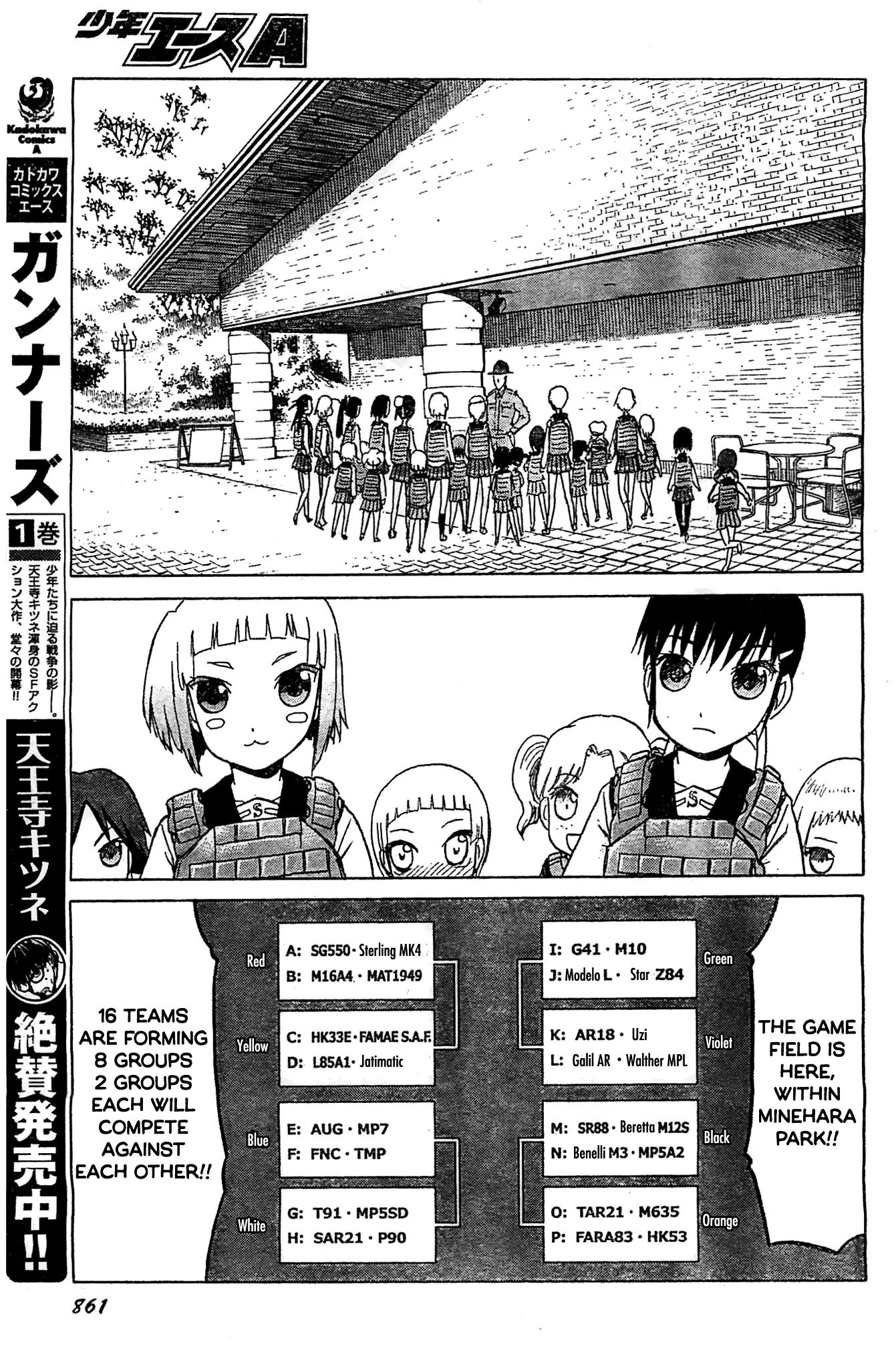Upotte!! Chapter 91 page 11 - Chapter 91