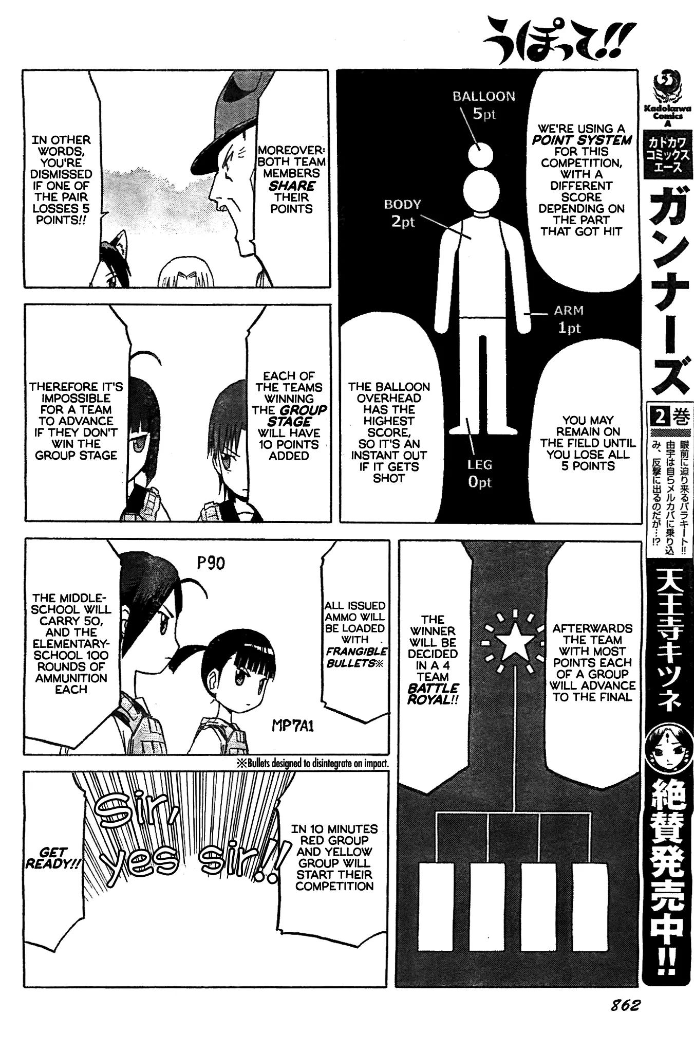 Upotte!! Chapter 91 page 12 - Chapter 91