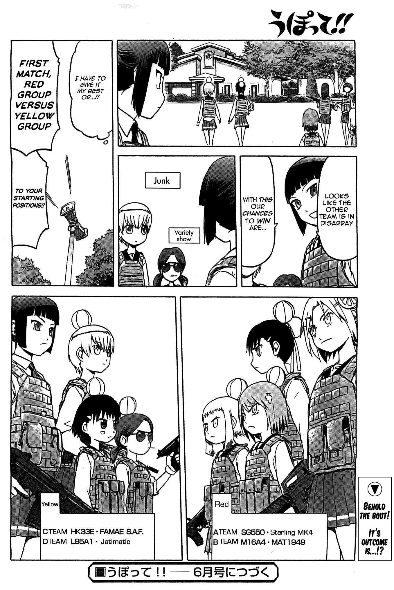 Upotte!! Chapter 91 page 16 - Chapter 91
