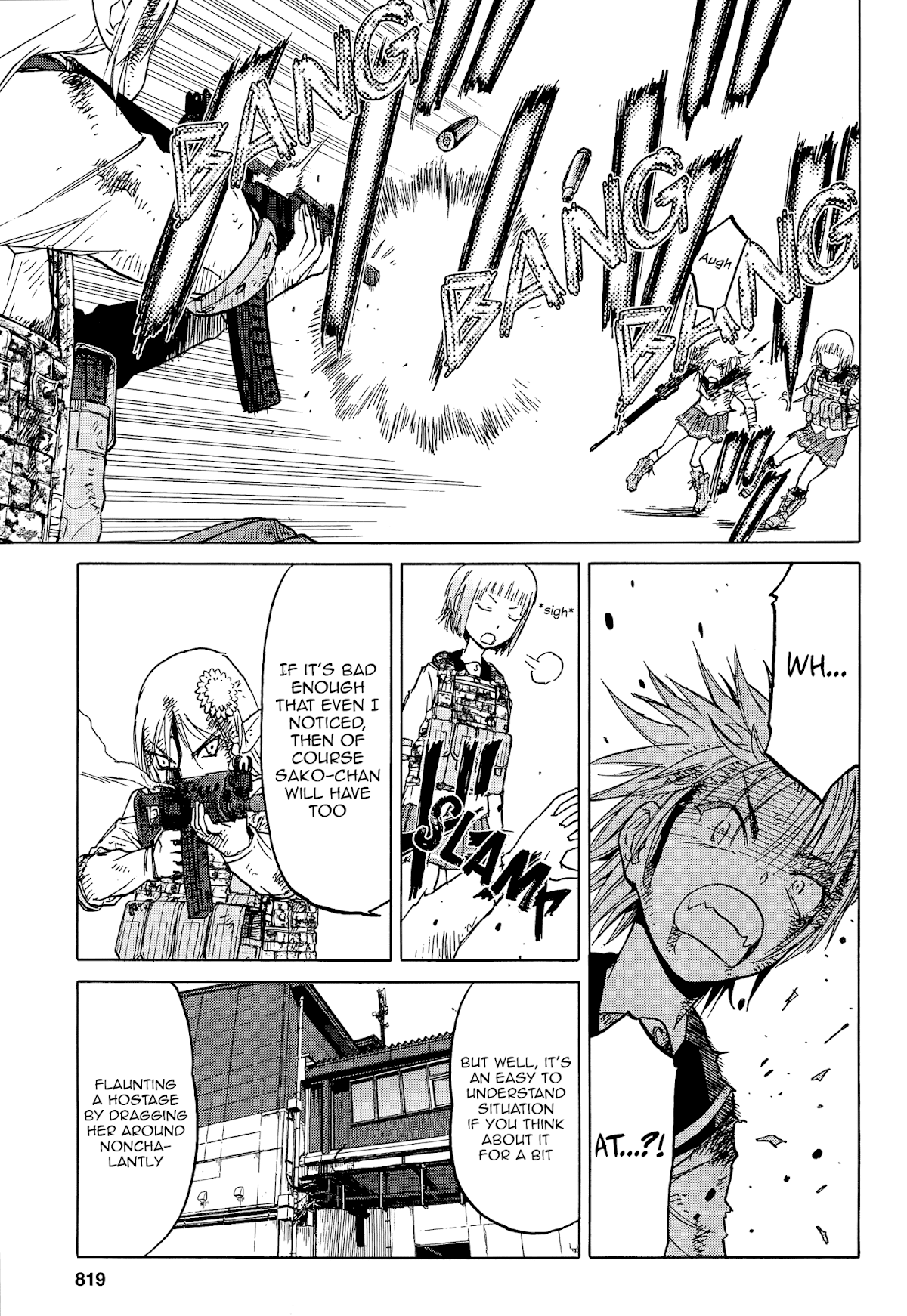 Upotte!! Chapter 92 page 7 - Chapter 92: I Won't Let You Interfere-!!