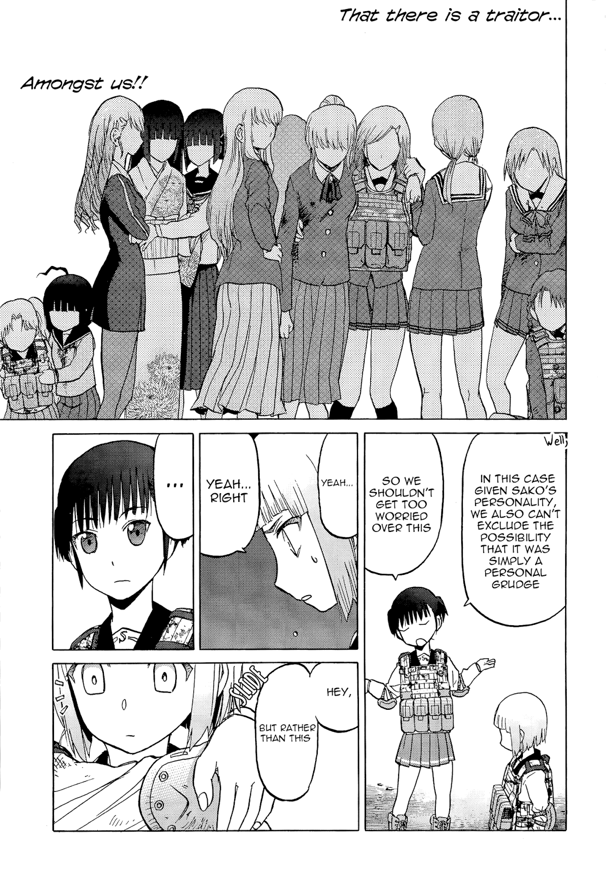 Upotte!! Chapter 94 page 7 - Chapter 94: Pointing at...