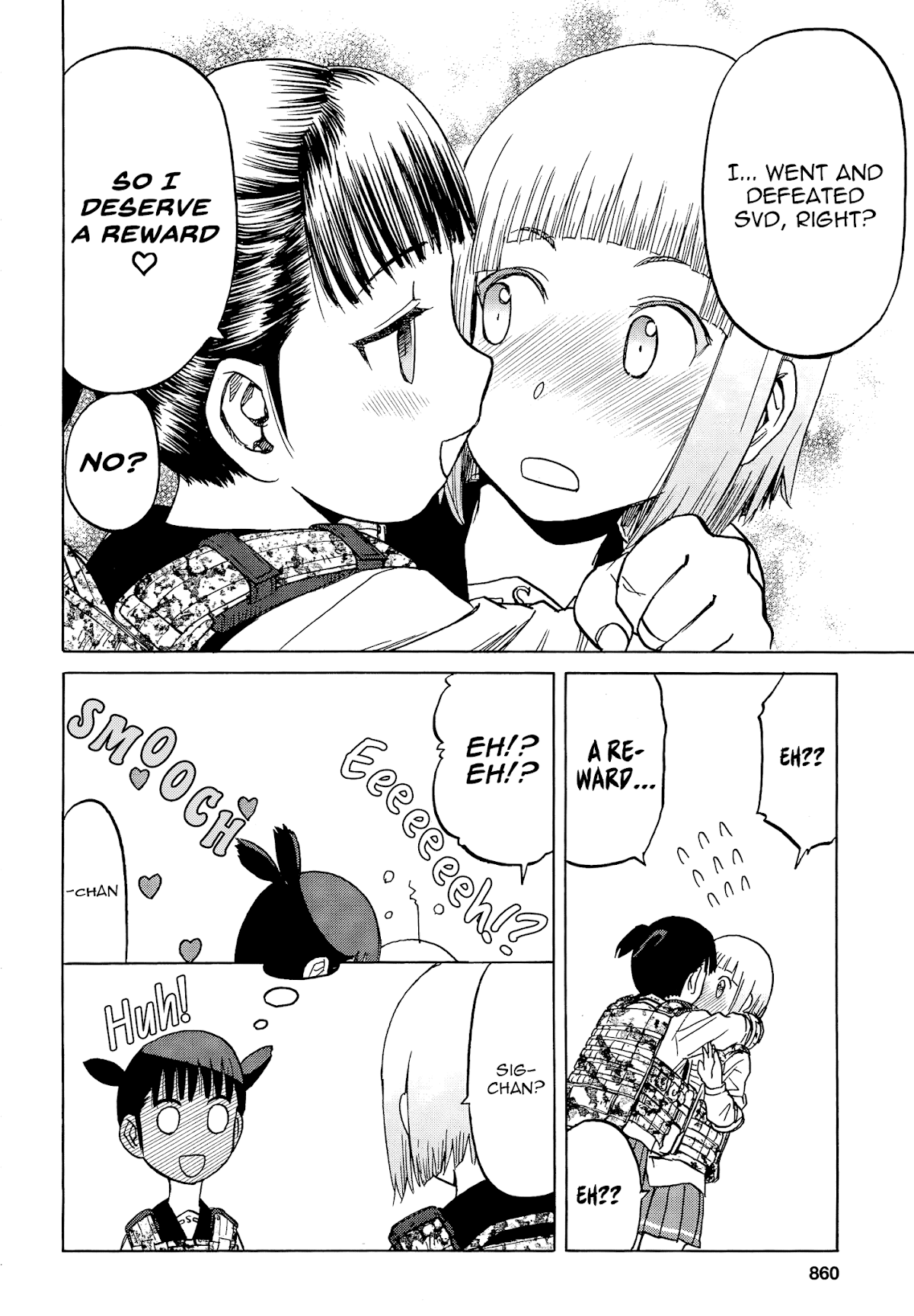 Upotte!! Chapter 94 page 8 - Chapter 94: Pointing at...