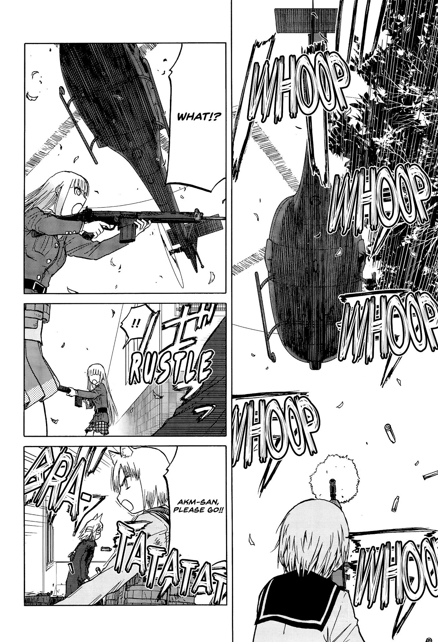 Upotte!! Chapter 95 page 8 - Chapter 95: Squarely she stands, outstanding big sister!!