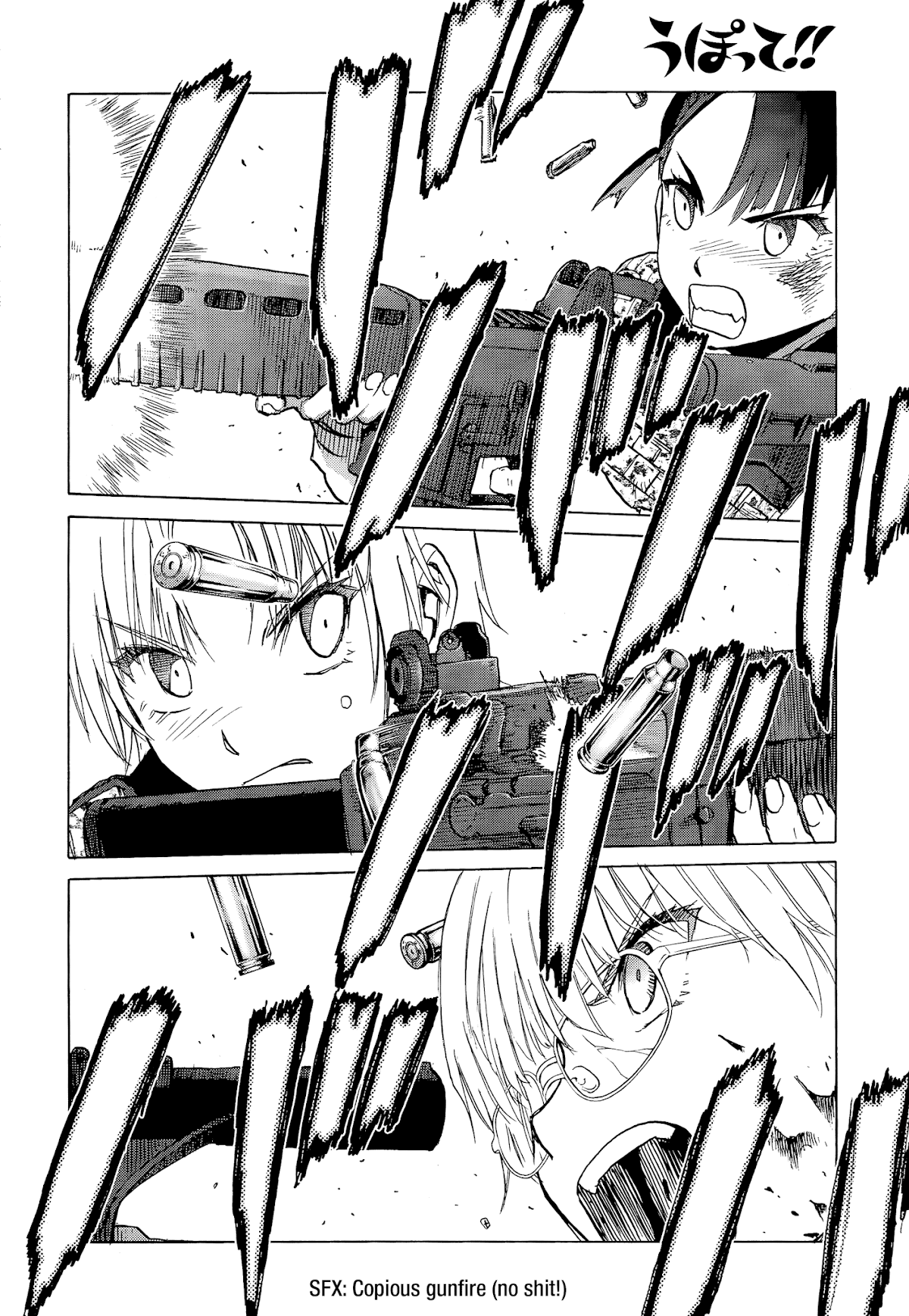 Upotte!! Chapter 96 page 10 - Chapter 96: Now, where could the enemy be~? ☆