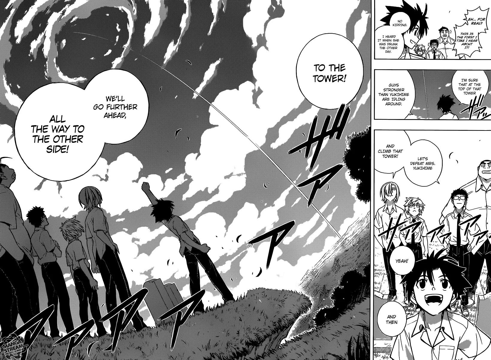 UQ Holder! Chapter 1 page 24 - Chapter 1: Beauty and the Boy