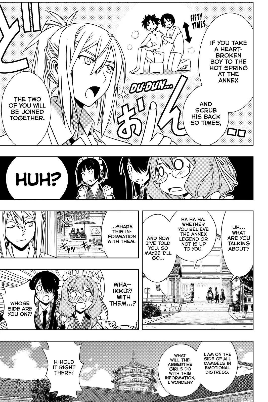 UQ Holder! Chapter 100 page 10 - Chapter 100: Intimate Exchange