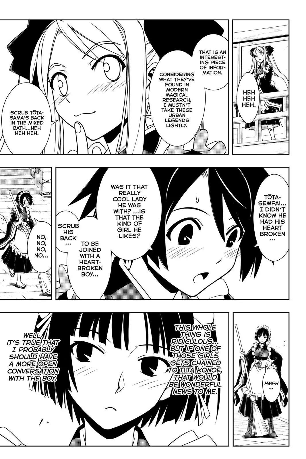 UQ Holder! Chapter 100 page 12 - Chapter 100: Intimate Exchange