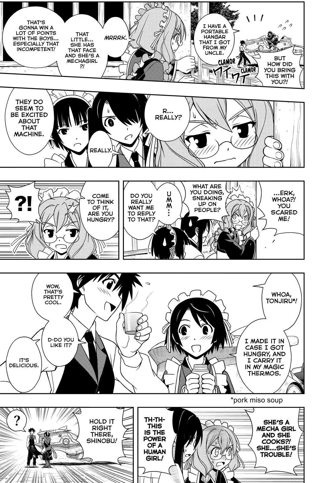 UQ Holder! Chapter 100 page 4 - Chapter 100: Intimate Exchange