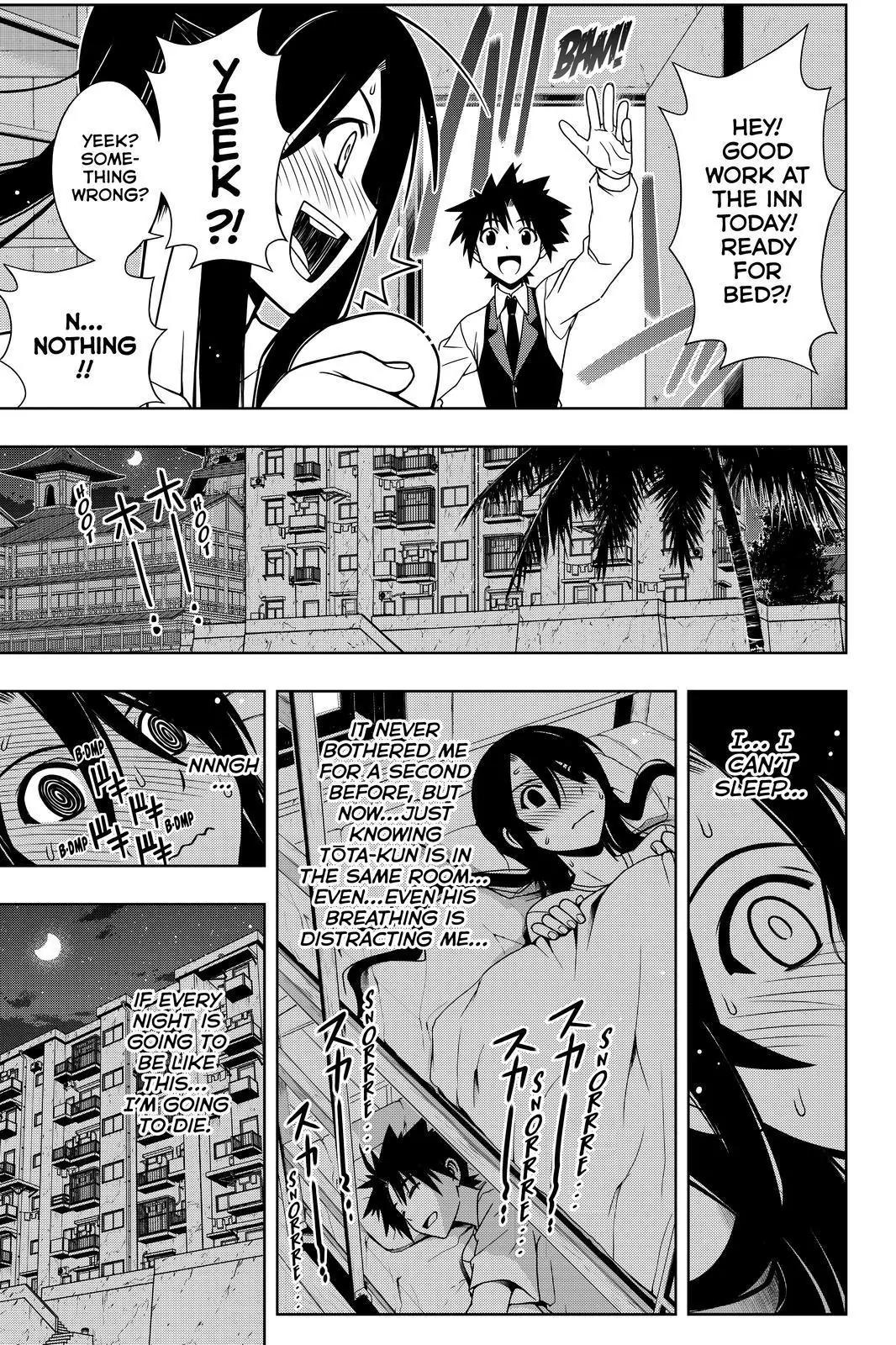 UQ Holder! Chapter 101 page 3 - Chapter 101: Kuromaru-Kun's Cares