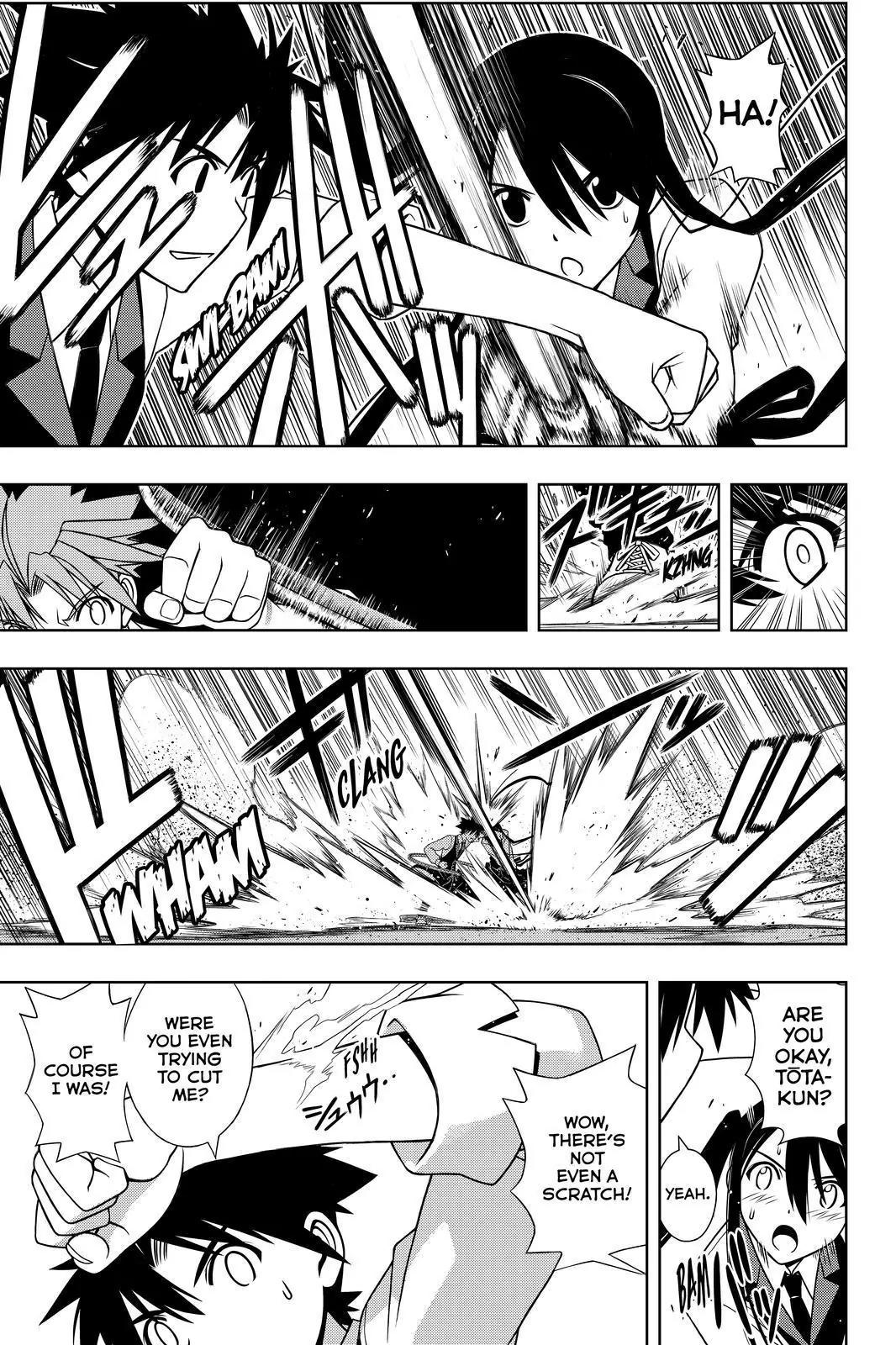 UQ Holder! Chapter 101 page 5 - Chapter 101: Kuromaru-Kun's Cares