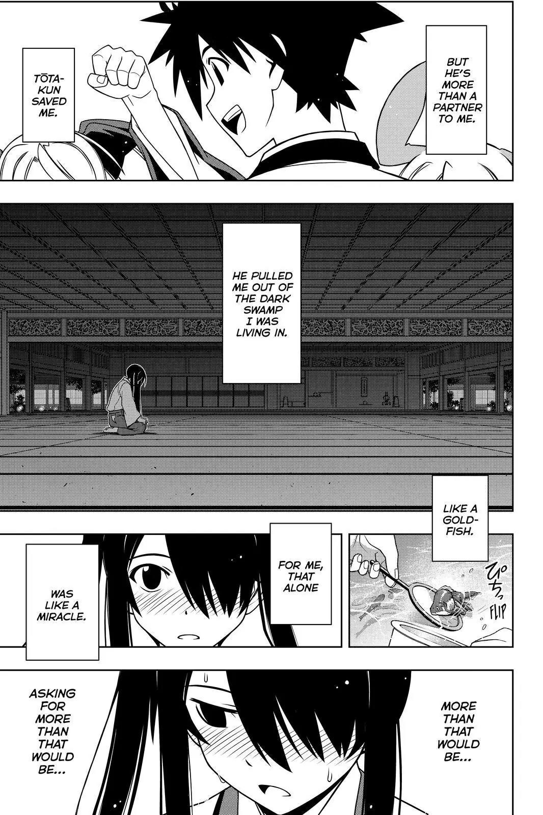 UQ Holder! Chapter 101 page 9 - Chapter 101: Kuromaru-Kun's Cares