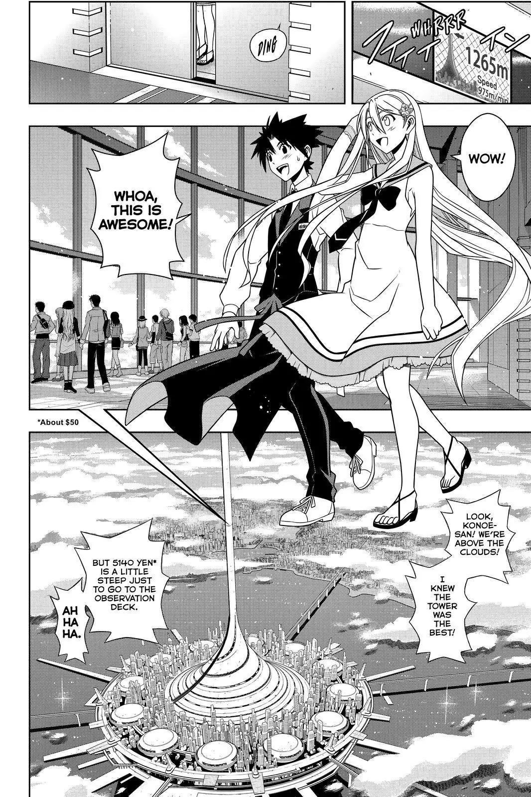 UQ Holder! Chapter 102 page 10 - Chapter 102 : Dolled Up Kuromaru Goes On A Date
