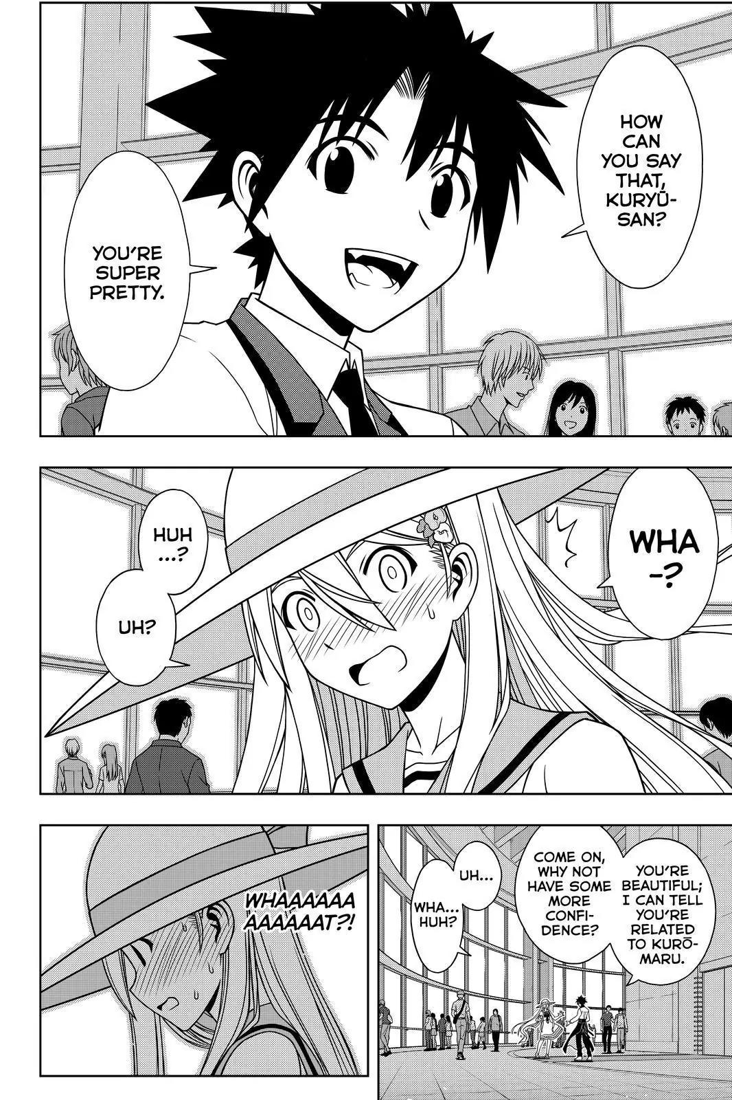 UQ Holder! Chapter 102 page 12 - Chapter 102 : Dolled Up Kuromaru Goes On A Date