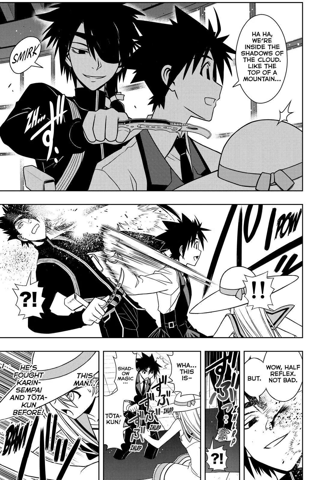 UQ Holder! Chapter 102 page 15 - Chapter 102 : Dolled Up Kuromaru Goes On A Date