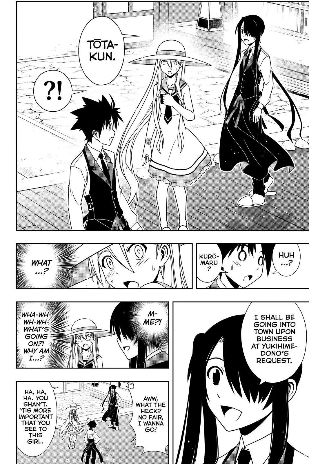 UQ Holder! Chapter 102 page 2 - Chapter 102 : Dolled Up Kuromaru Goes On A Date