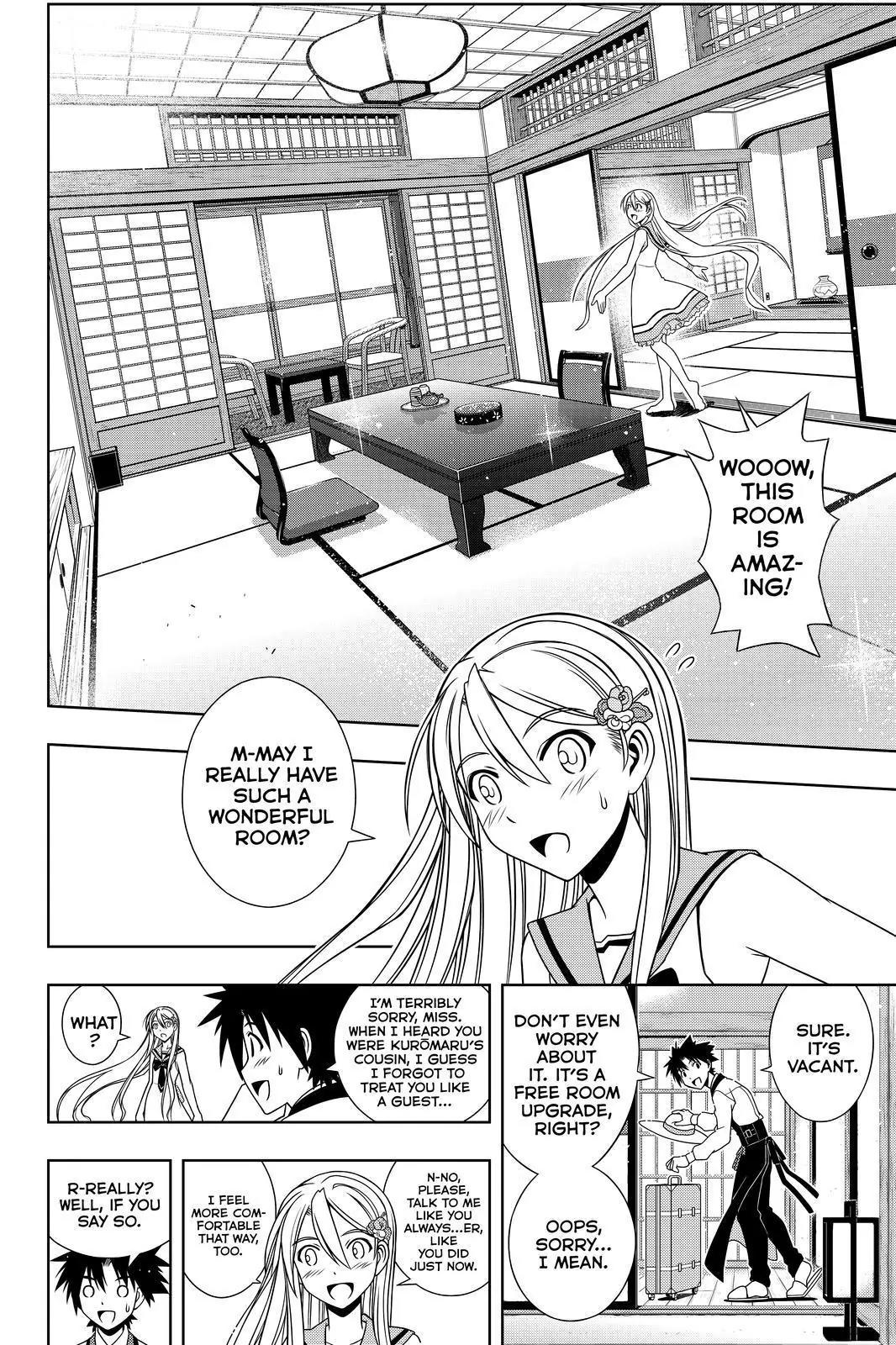 UQ Holder! Chapter 102 page 4 - Chapter 102 : Dolled Up Kuromaru Goes On A Date