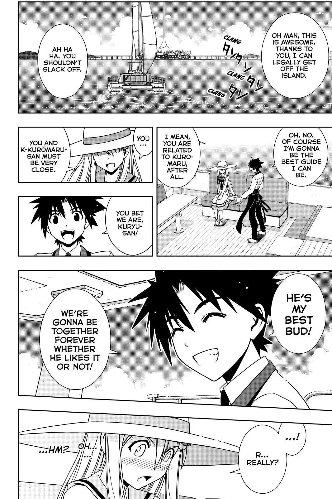 UQ Holder! Chapter 102 page 6 - Chapter 102 : Dolled Up Kuromaru Goes On A Date