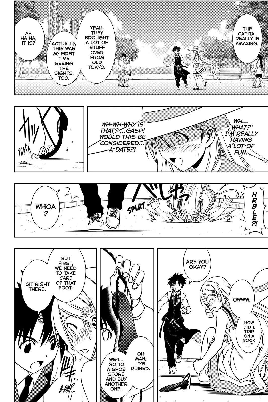 UQ Holder! Chapter 102 page 8 - Chapter 102 : Dolled Up Kuromaru Goes On A Date