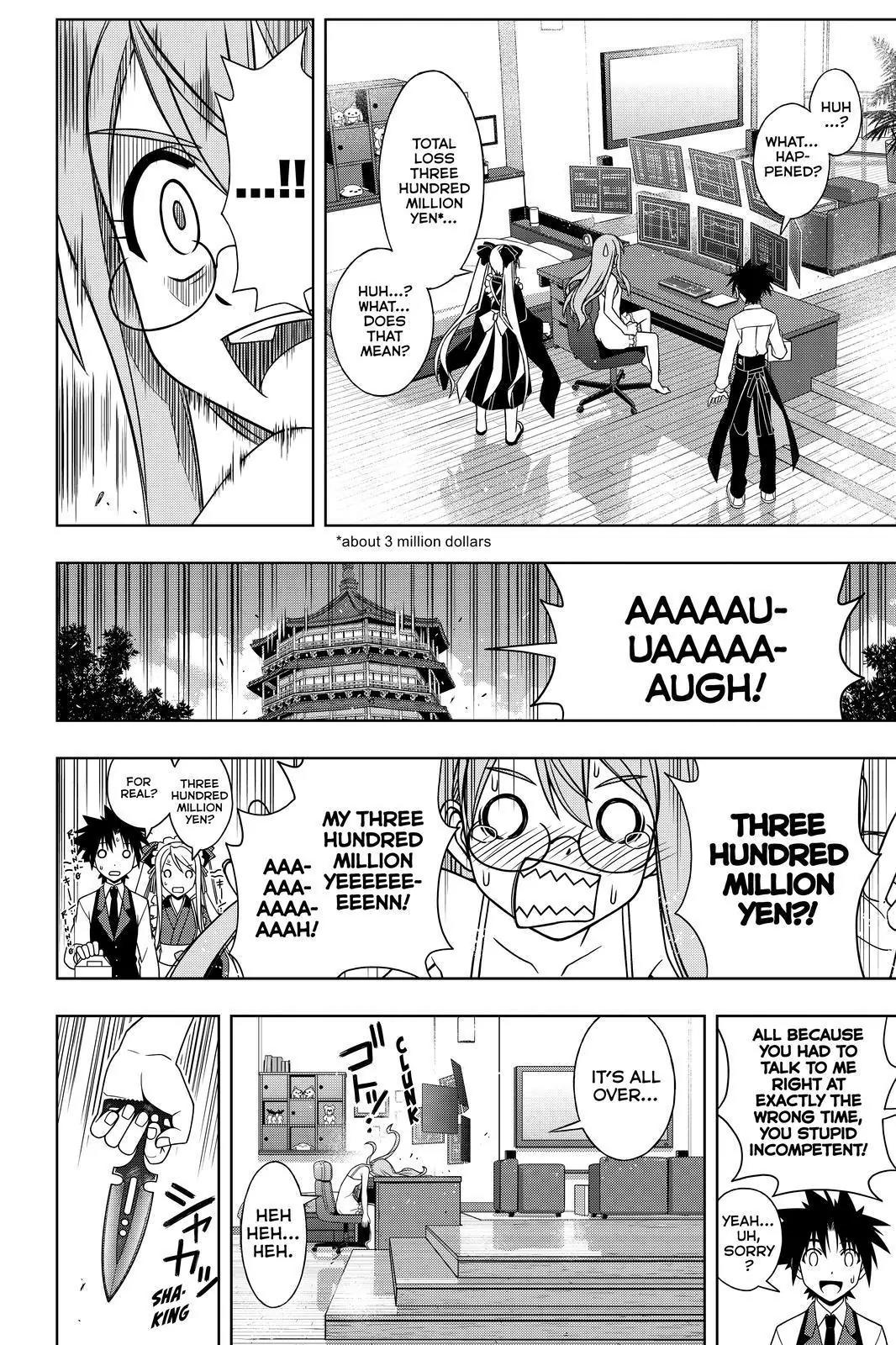 UQ Holder! Chapter 104 page 10 - Chapter 104: Never Let Your Guard Down Or Freak Out
