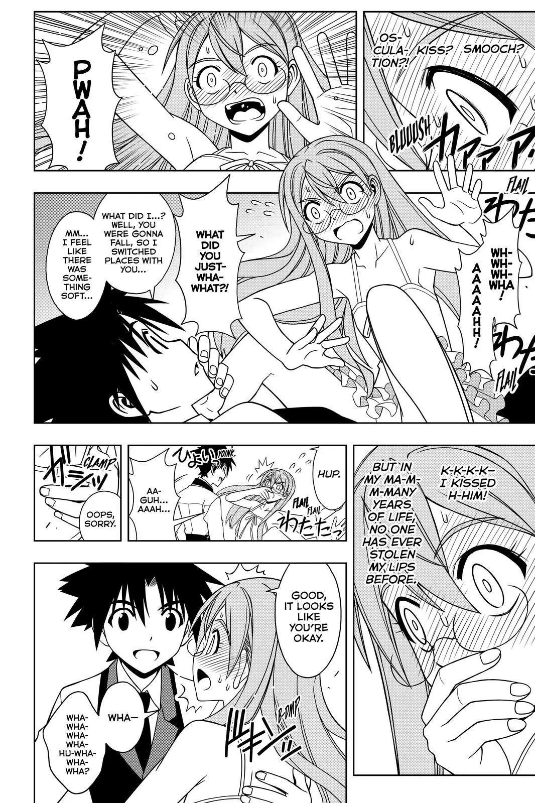 UQ Holder! Chapter 104 page 14 - Chapter 104: Never Let Your Guard Down Or Freak Out