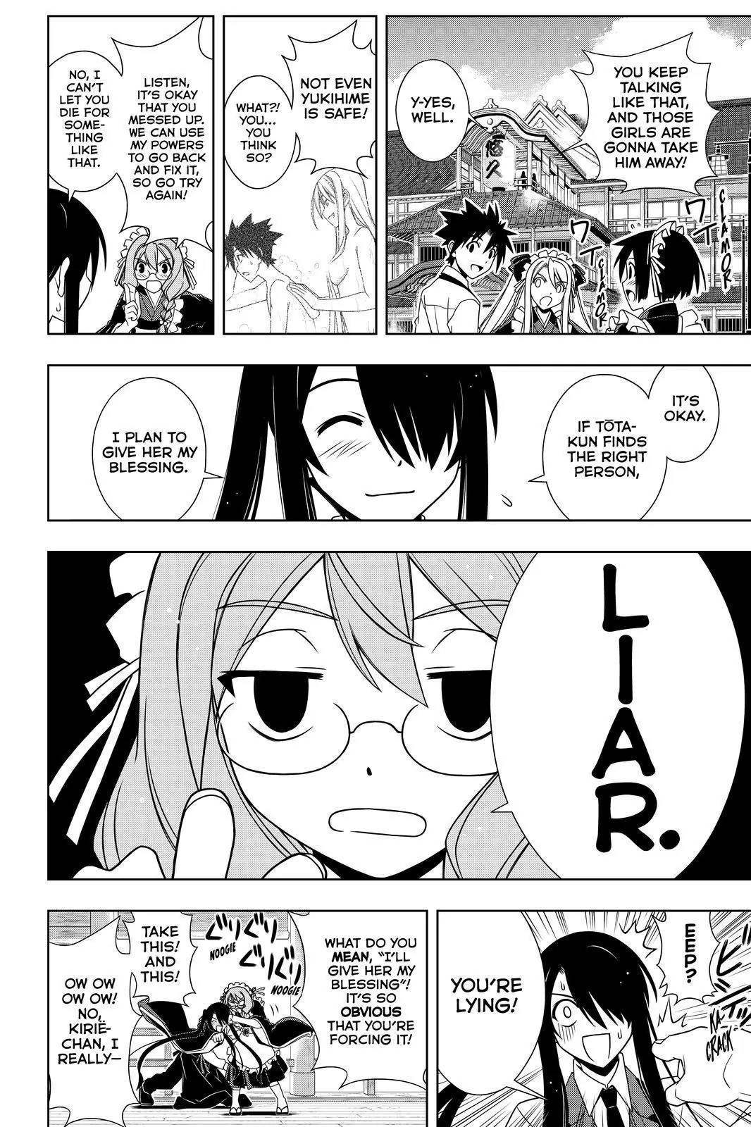 UQ Holder! Chapter 104 page 4 - Chapter 104: Never Let Your Guard Down Or Freak Out