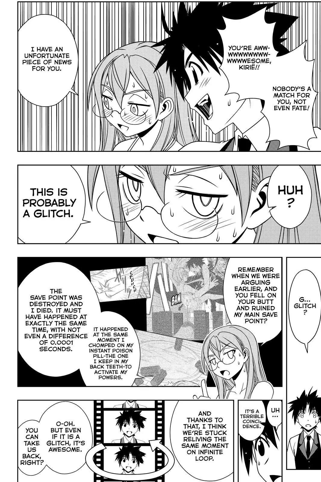 UQ Holder! Chapter 105 page 6 - Chapter 105 : Time Freeze for Two