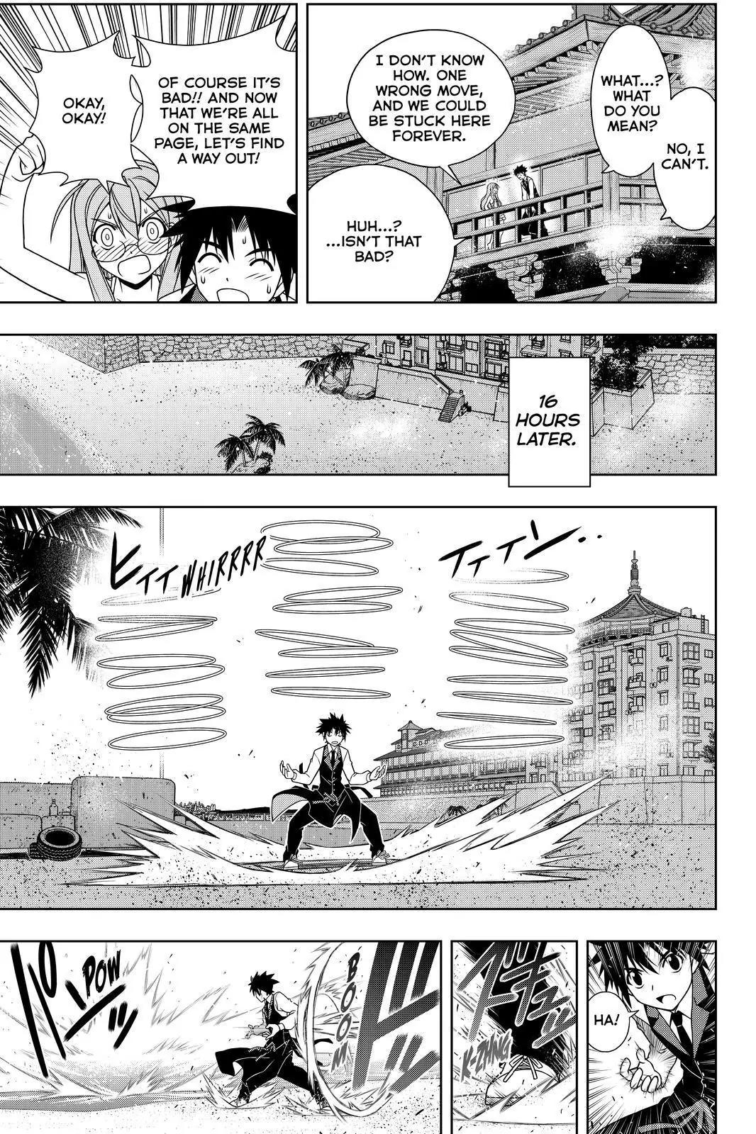 UQ Holder! Chapter 105 page 7 - Chapter 105 : Time Freeze for Two