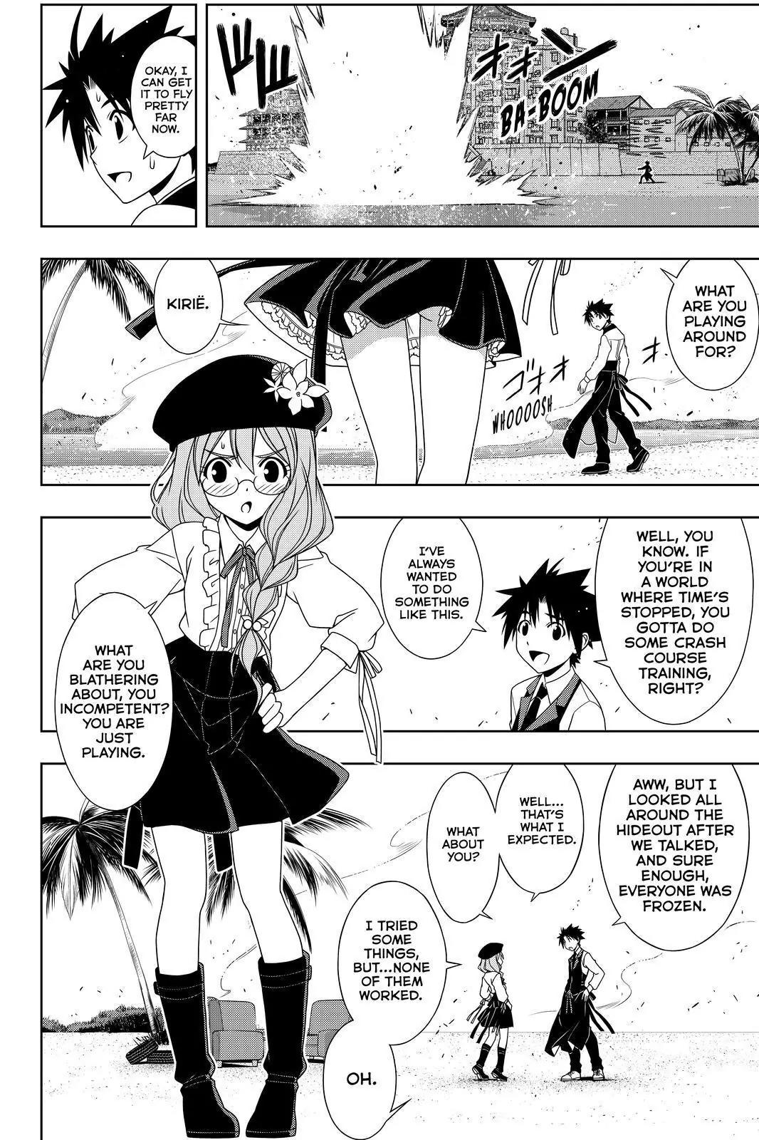 UQ Holder! Chapter 105 page 8 - Chapter 105 : Time Freeze for Two