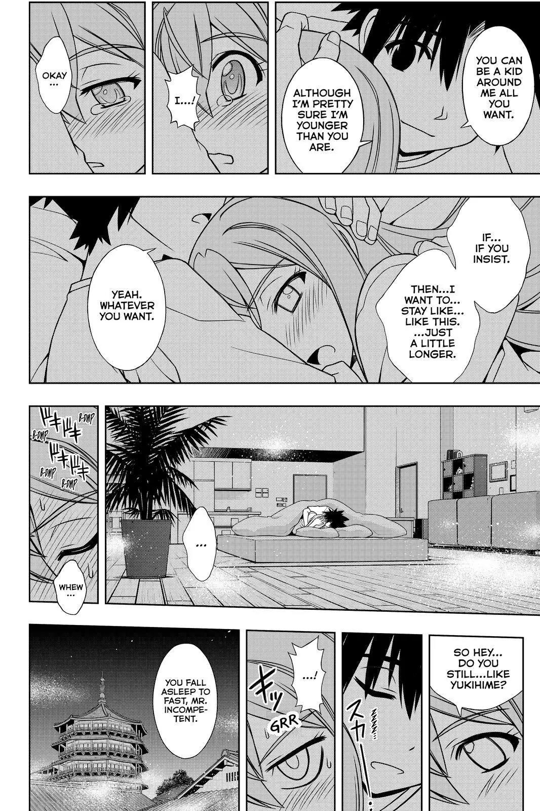 UQ Holder! Chapter 106 page 14 - Chapter 106: Sleep With Me