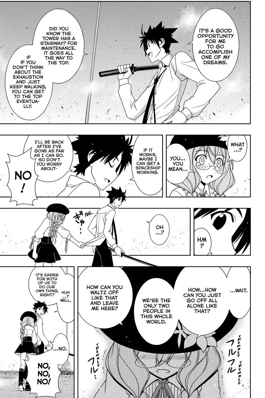 UQ Holder! Chapter 106 page 7 - Chapter 106: Sleep With Me