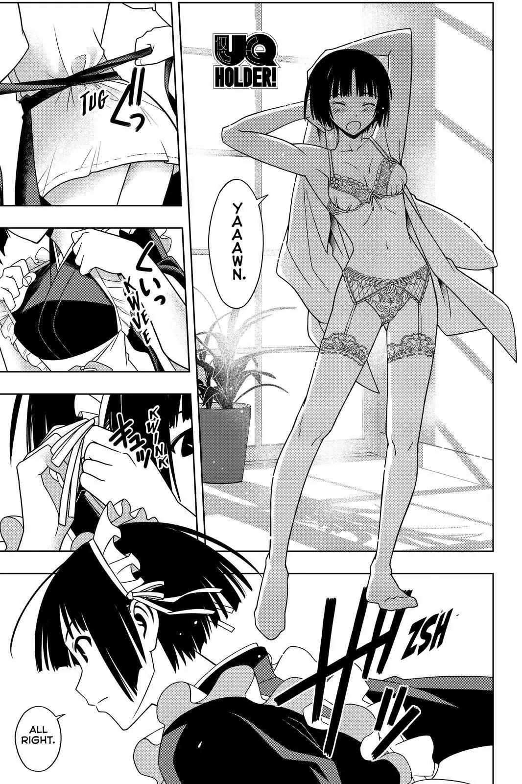 UQ Holder! Chapter 107 page 1 - Chapter 107: Alow Me to Say One Thing