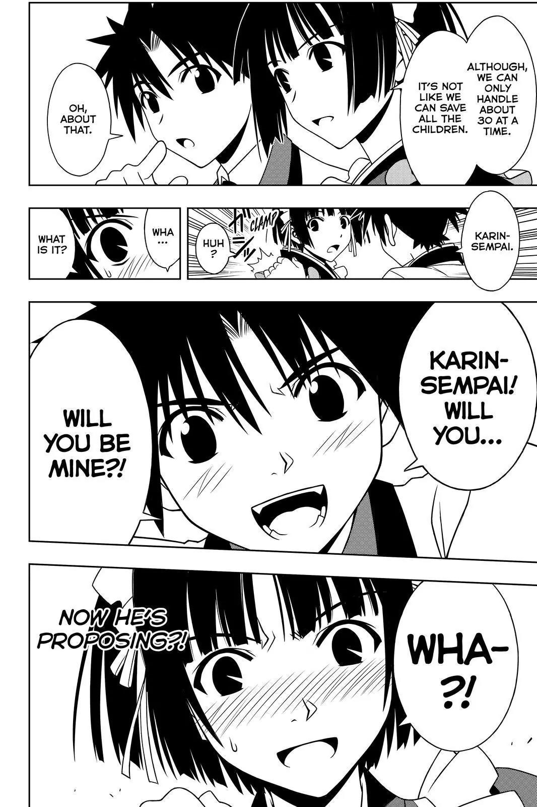 UQ Holder! Chapter 107 page 10 - Chapter 107: Alow Me to Say One Thing