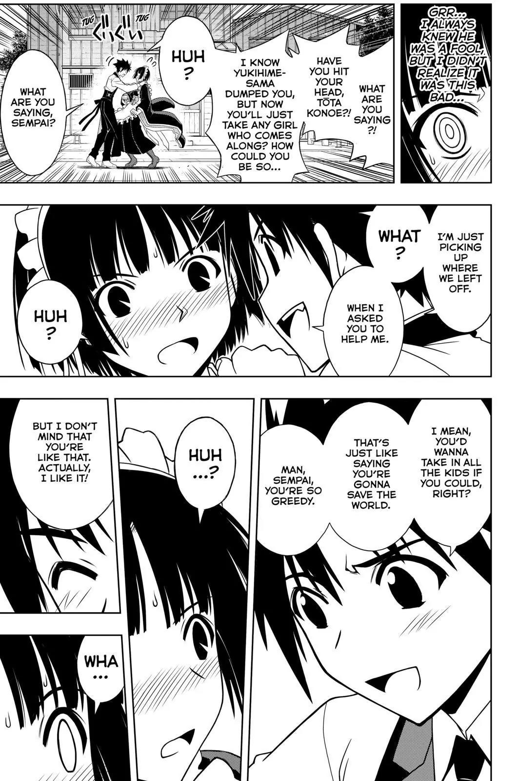 UQ Holder! Chapter 107 page 11 - Chapter 107: Alow Me to Say One Thing
