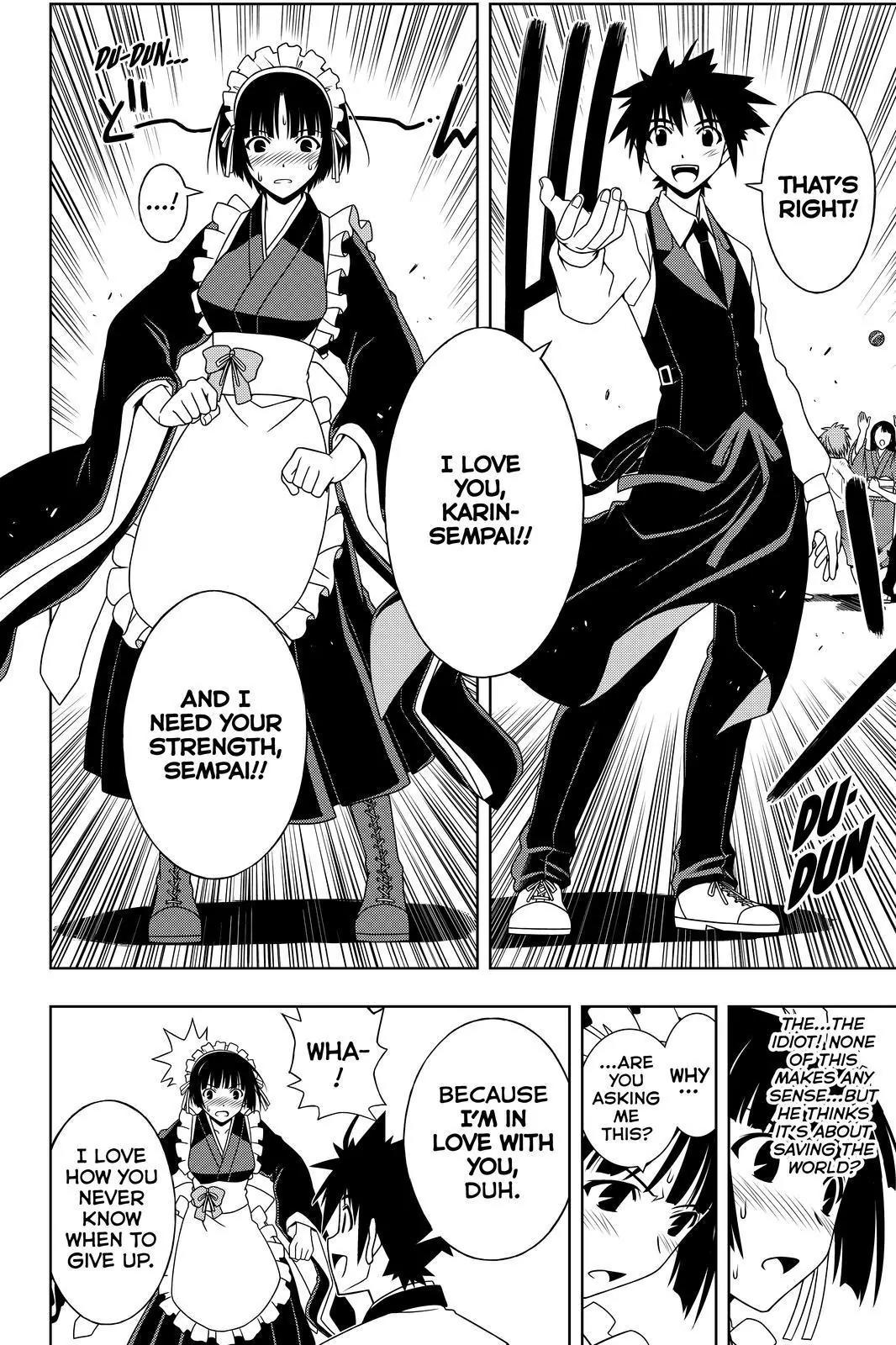 UQ Holder! Chapter 107 page 12 - Chapter 107: Alow Me to Say One Thing