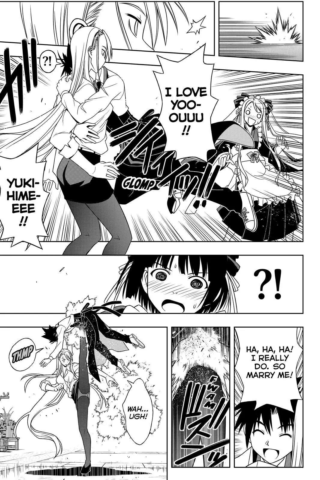 UQ Holder! Chapter 107 page 15 - Chapter 107: Alow Me to Say One Thing