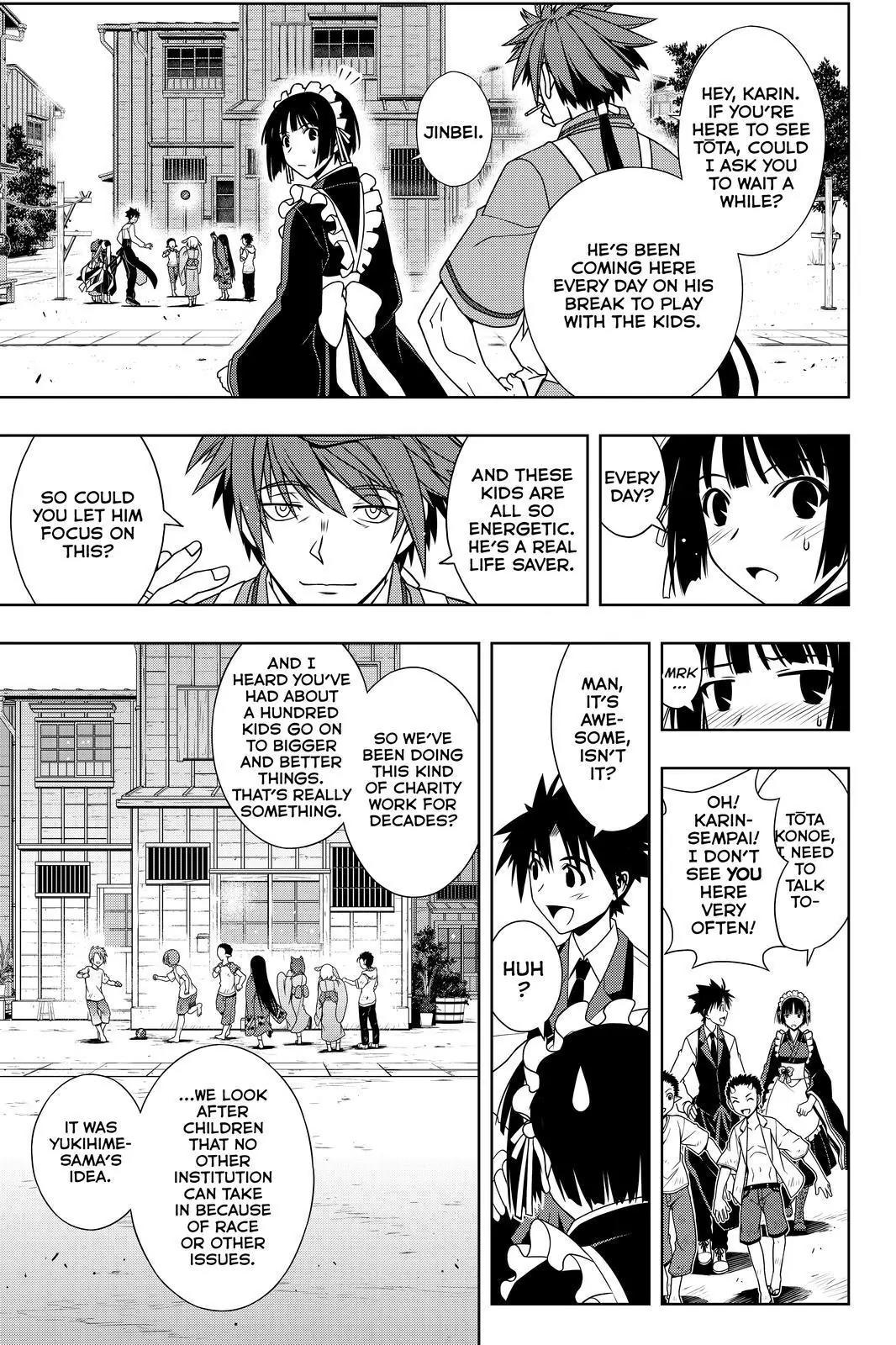 UQ Holder! Chapter 107 page 9 - Chapter 107: Alow Me to Say One Thing