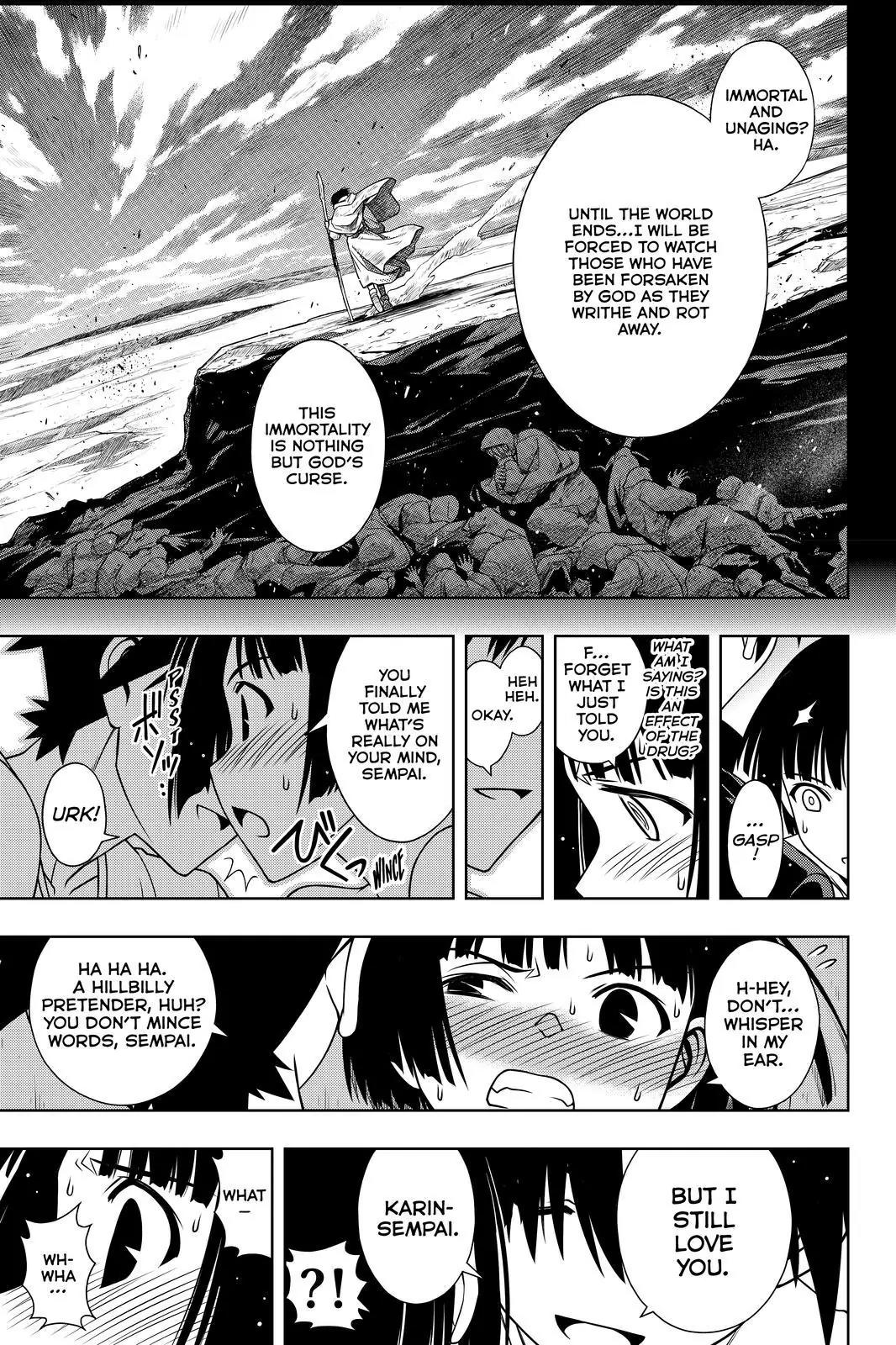 UQ Holder! Chapter 109 page 11 - Chapter 109 : The Dangers of Honesty
