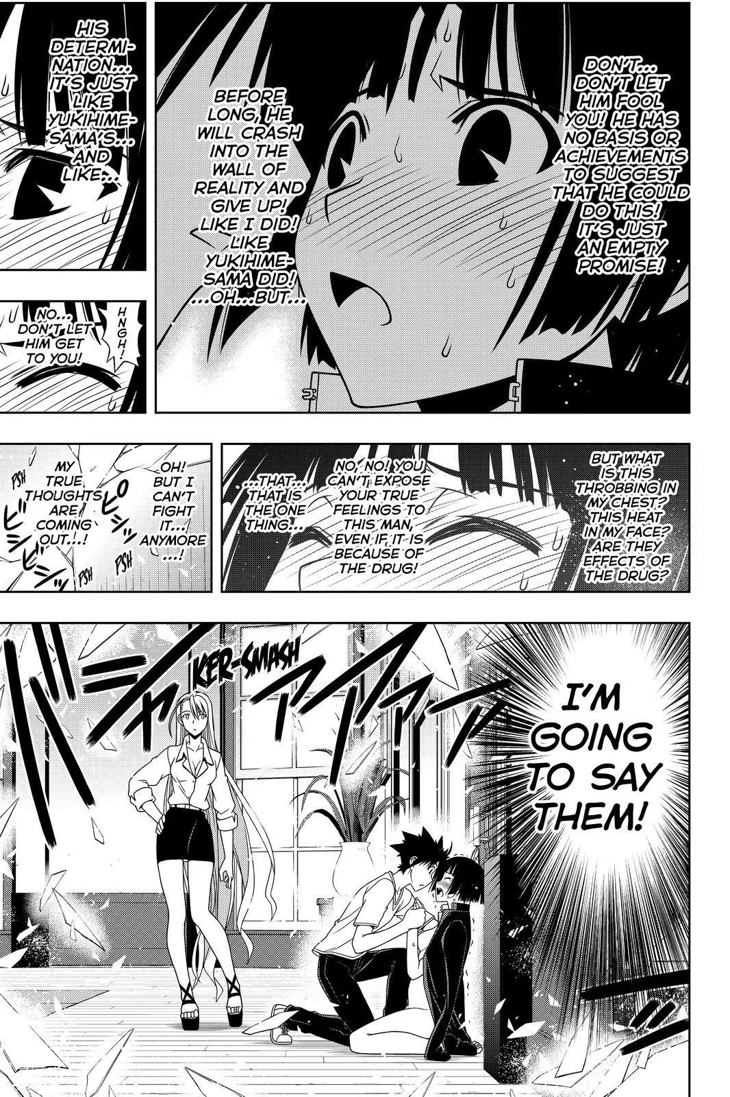 UQ Holder! Chapter 109 page 15 - Chapter 109 : The Dangers of Honesty